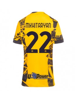 Billige Inter Milan Henrikh Mkhitaryan #22 Tredjedrakt Dame 2024-25 Kortermet